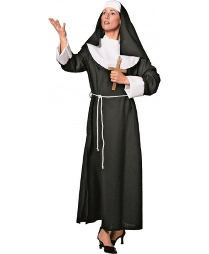 Compleet nonnen kostuum voor dames 38 (m)