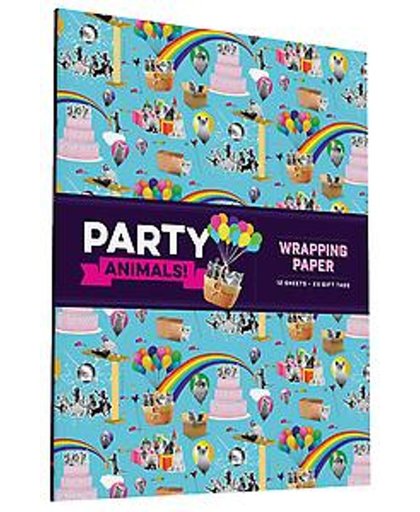 Party Animals! Wrapping Paper