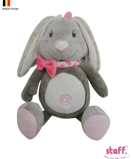 Steff konijntje "Rabbit" roze knuffel 25 cm