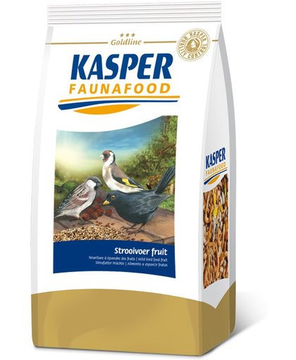 Kasper Faunafood Goldline Strooivoer met Fruit - Vogelvoer - 1 kg