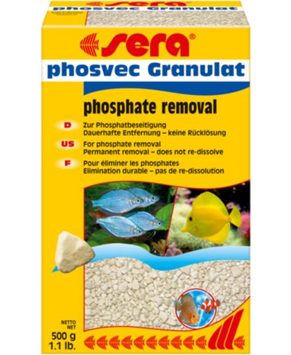 Sera phosvec granulaat 500 gr verwijdert fosfaat