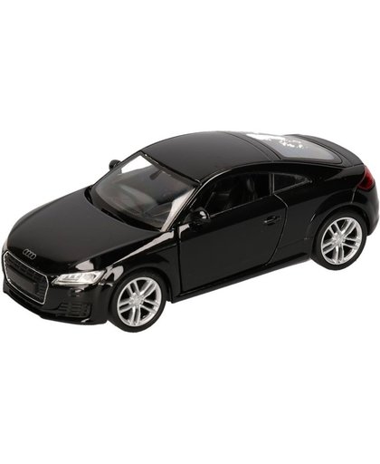 Speelgoed zwarte Audi TT 2014 Coupe auto 12 cm