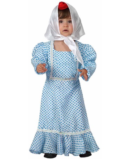 Spaans ouderwets baby kostuum - Kinderkostuums - 74 - 80