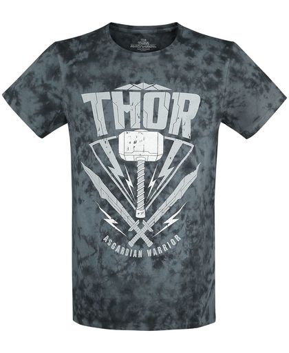 Thor Asgardian Warrior T-shirt blauw-zwart