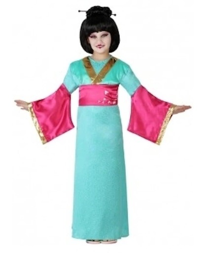 Japanse Geisha kostuum voor meisjes 128 (7-9 jaar)