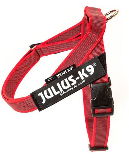 Julius K9 IDC Powertuig/Harnas - Mini/49-67cm - S - Rood