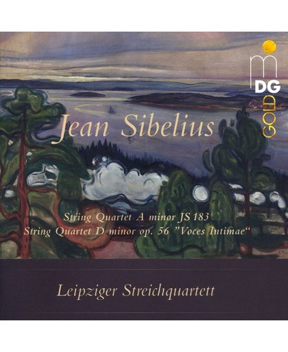 Jean Sibelius: String Quartet a minor JS 183; String Quartet D minor op. 56 "Voces Intimae"