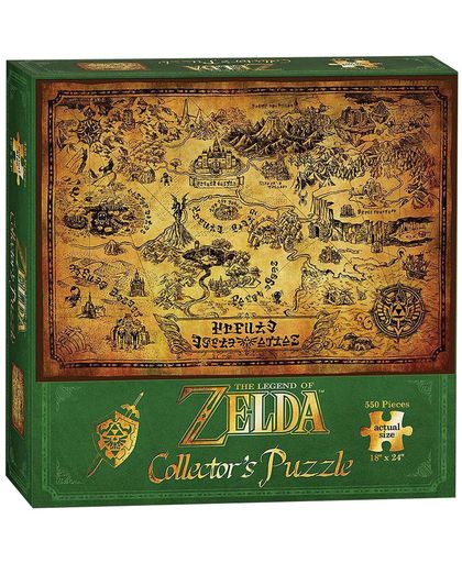 The Legend Of Zelda Hyrule Map (Puzzle) Puzzel standaard