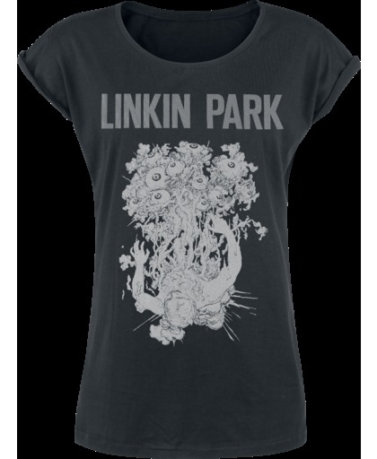 Linkin Park Eye Guts Girls shirt zwart