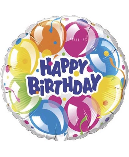 Folieballon Happy Birthday 81cm
