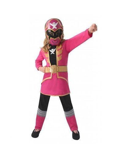 Roze ranger helden kostuum voor kinderen S (3-4 jaar)