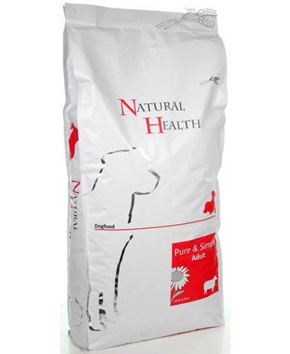 Natural Health Droogvoer Natural Health Dog Adult 12.5 Kg