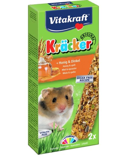 Vitakraft Hamsterkracker - 2 in 1 Honing - Hamstersnack