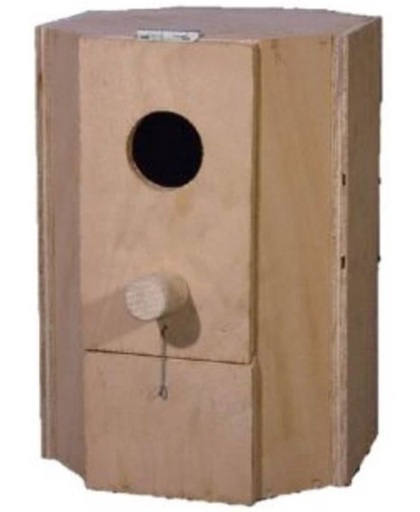 Valkparkiet nest blok - Vogelhuisje - 30x21x22 cm