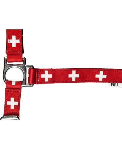 Nylonhalster -Flags- met karabijnhaak Vlag Zwitserland Cob