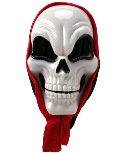 Masker hard plastic doodshoofd Halloween