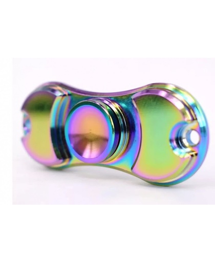 Rainbow Fidget 3-D Dual Spinner