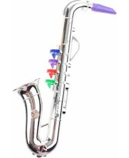 Zilverkleurig Saxofoon voor kinderen