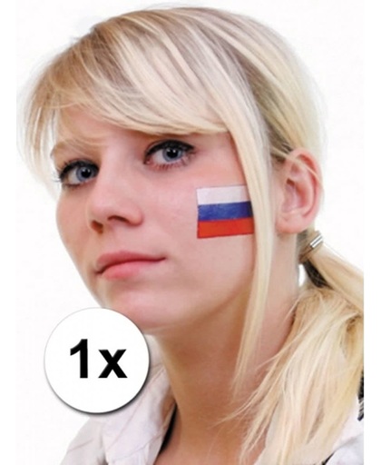 Landen vlag tattoo Rusland
