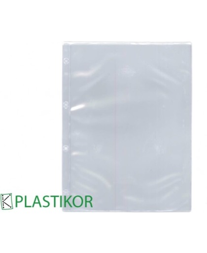 Plastikor Showtas - 100 stuks - PVC - A4 - transparant