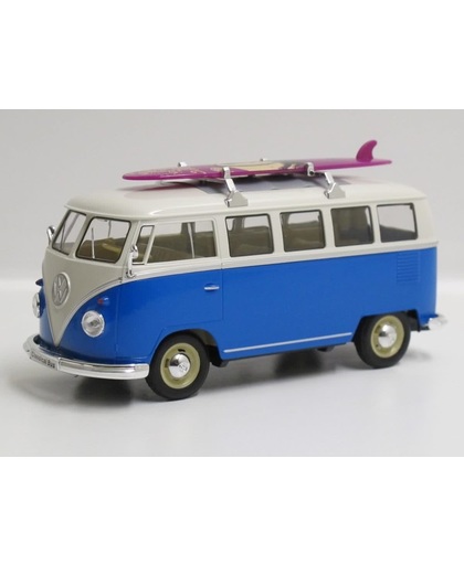 Welly 1:24 VW Bus - 1962, met surfplank