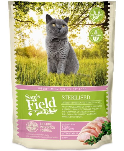 Sam's Field Cat Sterilised 400 g