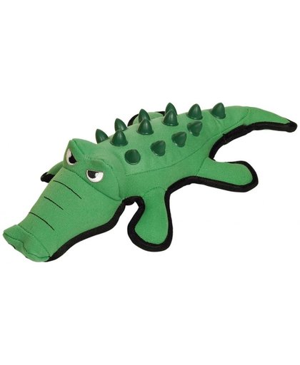 Nobby Pluche krokodil met noppen en piep - 41 cm