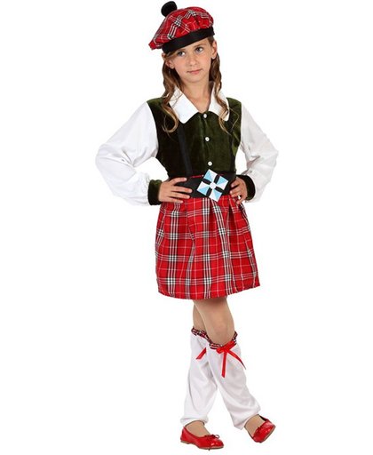 Verkleedkleding voor kinderen - Schots Meisje - 10-12 jaar