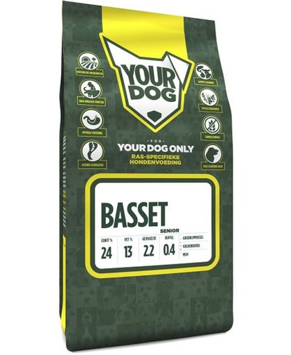 Yourdog basset senior