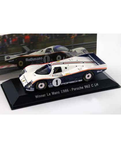 Porsche 962 C LH #1 Winner 24h LeMans 1986  Bell / Stuck / Holbert 1:43 Kyosho Dnano Collection