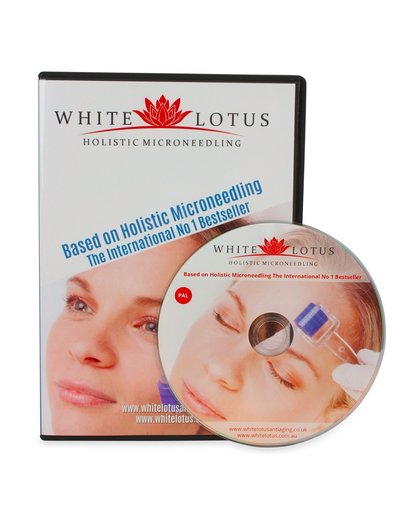White Lotus Anti Aging DVD over holistische micro needling – gebaseerd op het boek ‘Holistic Microneedling’. Engelstalig.