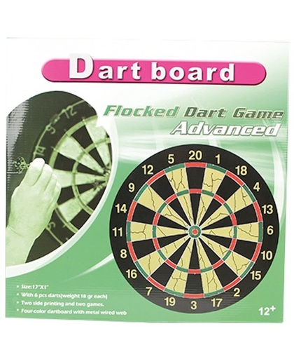 Flocked Dart Game Advanced - Dartbord