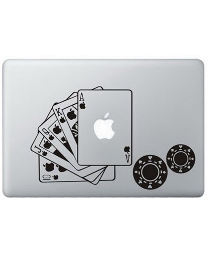 Pokeren MacBook 11" skin sticker