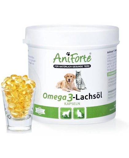 AniForte® - Omega-3 Zalmolie Capsules - (200 stuks)