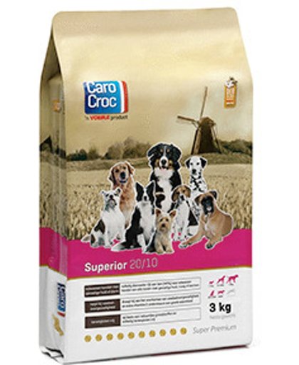 Carocroc Superior L/R Diet Hondenvoer - 3 kg