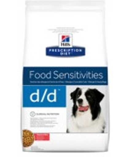 Hill's Prescription Diet Canine D/D Food Sensitivities - Zalm & Rijst - Hondenvoer - 5 kg