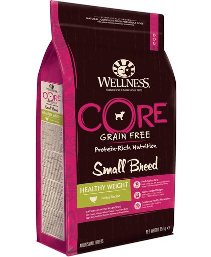 Core Grain Free Dog Healthy Weight Small Breed Kalkoen 1,5 kg