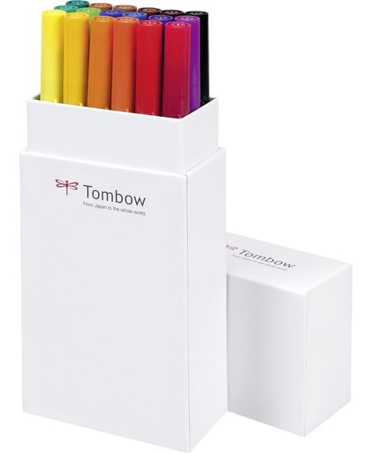 Brush pen ABT Dual Brush Pen 18pcs.-set, Primary colours (each 1 x N15, 055, 173, 296, 346, 535, 555, 606, 665, 755, 845, 879, 899, 905, 925, 947, 977, 985)