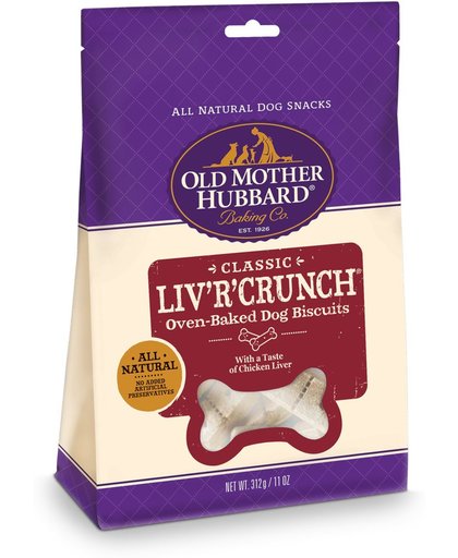 Old Mother Hubbard Classic Liv'R' Crunch Biscuit Kippenlever 325 g