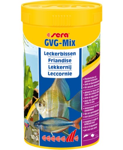 Sera GVG mix 250 ml vlokken met gedroogde lekkernijen