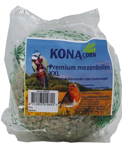 Konacorn Premium Mezenbollen XXL - Tuinvogelvoer - 4 stuks