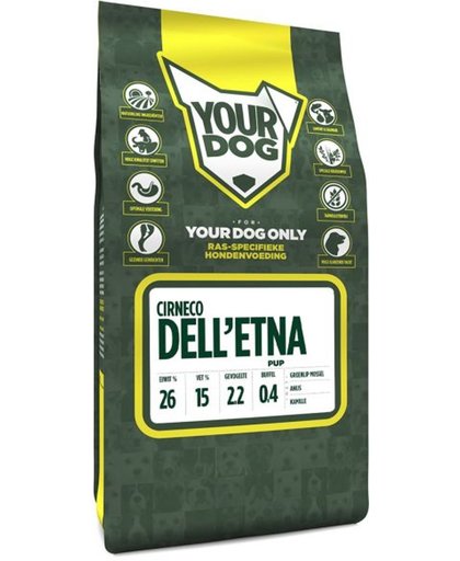 Yourdog cirneco dell'etna hondenvoer pup 3 kg