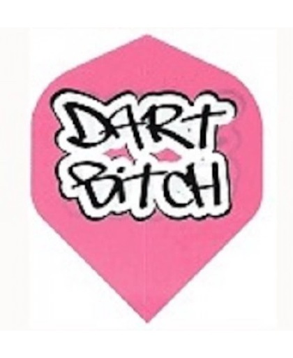 Dragon darts - Dart Bitch - Dart flights - Pink - darts flights