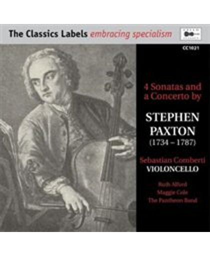 Paxton: 4 Sonatas For Cello And A C