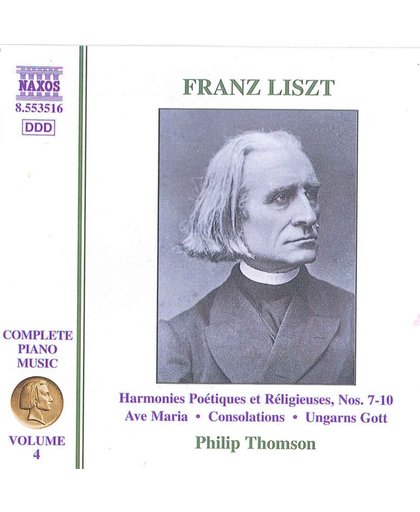 Liszt: Complete Piano Music Vol 4 / Philip Thomson