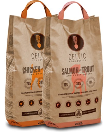 Celtic Connection - Chicken/Salmon - Mix Pack - 2x 2.5Kg