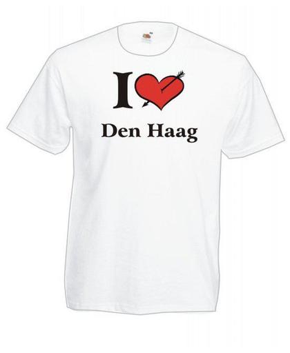 Mijncadeautje T-shirt WIT (maat M) - Den Haag