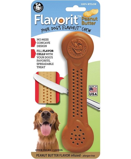 Flavorit Peanutbutter - Hond - Kauwspeelgoed - Extra Large - Honden zwaarder dan 23 kg