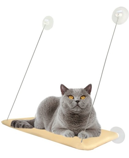 Comfort Kattenhangmat Met Zuignappen - Window Cat Bed - Raam Kattenbed - Poezen Hangmat