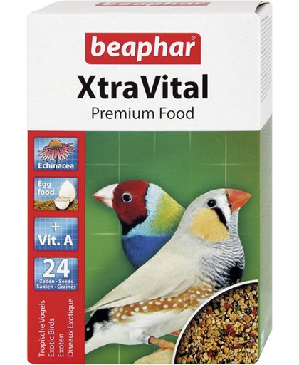 Beaphar Xtra Vital Tropische Vogel - 2 St à 500 gr - Vogelvoer
